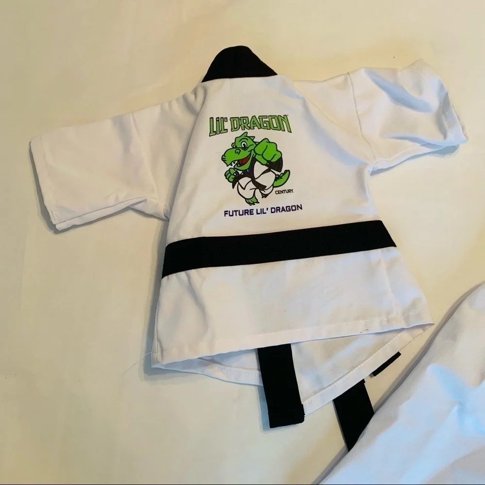 Little dragon ninja costume karate kid two-piece infant size 0 to 6 months